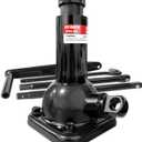 2 Ton Spiral Car Jack with Telescoping Handle - Swivel Top Mechanical Bottle Jack, 7.08"-15.35" Lift, Compact Fit for Toyota/Chevy Trucks