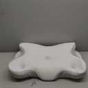 Cervical Pillow for Neck Pain Relief - Ergonomic Memory Foam Pillow, Cooling Sleeping Side Sleeper Pillow for Neck, Breathable Pillowcase Three-Hole Neck Support Contour for Side Back Stomach Sleeper