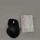 Wireless Bluetooth Side Scroll Mouse with Multi-Device, Ergonomic Computer Mice with Smart Flying Scroll, Quiet Click 4-Level DPI for Computer, Laptop, iPad, Tablet, MacBook (Black)