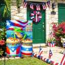 IVN Puerto Rico Coqui Frog Garden Flag 12x18 Inch Double Sided