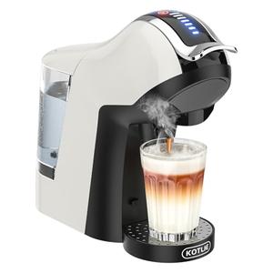 Hot&Cold brewing Single Serve Coffee Maker for K*eurig K*cup, Small Espresso Coffee Machine for D*olce G*usto/ N*es Original/ Ground Coffee/ 44mm ESE, adjustable TEMP&Water Volume, 1LRemovable Reservoir