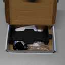 KDD iPad and Phone Tripod Mount Adapter with Ball Head, iPad Holder for Tripod, 360 Rotatable Tablet Clamp Mount fits iPad Pro 12.9, Air Mini 3 4, Galaxy Tab, Surface Pro, Selfie Stick(5.3-10.6") (Black)