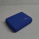 Mchoi Hot Wheels Case Storage for 20 Cars, Toy Car Organizer for Your Matchbox Cars Storage, Blue, Case Only