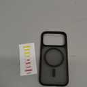 TORRAS Magnetic Shockproof for iPhone 17 Pro Case, Camera Control, Compatible with MagSafe, Military-Grade Protection, Stronger Slim Translucent Phone Case for iPhone 17 Pro, Black