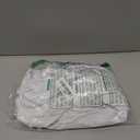 Table Cloth White 4FT Spandex Tablecloth for Rectangle Fitted Table Cloths Stretch Covers Washable Wrinkle Free Tablecloths for Festival Camping Picnic Wedding Party