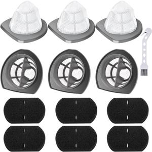 2033 Vacuum Filter for Bissell Featherweight Stick Lightweight Bagless Vacuum 20331 20333 20334 20336 20339 2033M,6 Mesh Filters and 6 Foam Filters, Replace part# 1611508