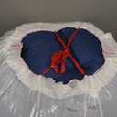 Fumete 8 Pcs 16 Inch Round Floor Cushions for Kids and Toddlers, Flexible Seating Classroom Furniture Floor Pillow for Home, Daycare, Preschool, Yoga and Meditation (Jewelry Blue)