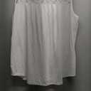 Womens-Plus-Size-Tank-Tops 2025 Casual Loose Fit Sleeveless T Shirts Flowy Pleated Lace Tunics Cute Blouses, 2XL