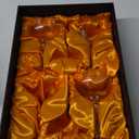 Vintage Crystal Champagne Coupe Glasses | Set of 6 | 4-5 oz Classic Cocktail Glassware - Martini, Manhattan, Cosmopolitan, Sidecar, Daiquiri | 1920s Speakeasy Retro Style Saucers | Storage Box