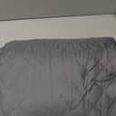 H.VERSAILTEX Loveseat Covers for 2 Cushion Couch Sofa Cover for Dogs 100% Waterproof Furniture Protector Cover with Elastic Straps for Pet Cat(Loveseat, Rocket Gray)