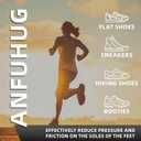 Women's sports socks running comfortable with Cushion anti-bubble 3 pairs low-top high-performance soft socks (7-10, 3 Pair Black/White/Orange)