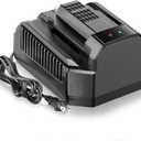 Fast Charging Replacement for EGO 56V Battery Charger CH2100,Compatible with EGO 56V Batttery BA2800 BA4200 BA1400,for EGO Power+ CH2100 56-Volt Lithium-ion Standard Charger