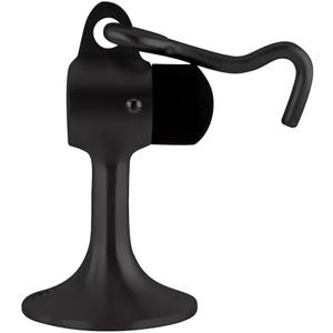 C.R. LAURENCE DL2521DU CRL Dark Bronze Floor Mounted Heavy-Duty Door Stop with Hook and Holder