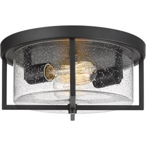 Flush Mount Ceiling Light, Kitchen Island Metal Ceiling Light Fixtures, Farmhouse Close to Ceiling Light, Bedroom Flush Mount Light for Hallway, Kitchen, Entryway and Foyer (Black, 5.5" H)