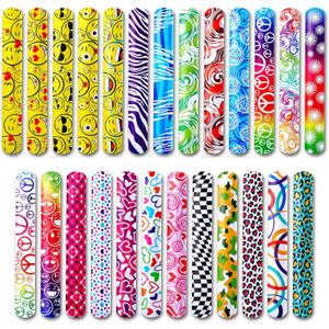 Giraffe 50 Pack Multi Color Slap Bracelets for Kids - Easter Eggs Fillers for Goody Bag - Easter Eggs Stuffers Bulk - Easters Basket Stuffers for kids Party Favors