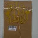 Feliz Dia Papa Cake Topper, Feliz Cumpleaños Papa, Happy Fathers Day Decorations, Dad Birthday Party Decoration Supplies Gold Glitter