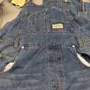 Lana Roux 90s Retro Dungaree Utility Denim Jumpsuit Jean Overalls (Cargo Medium Wash, X-Large)