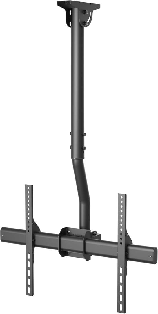 ProMounts Premium Ceiling TV Mount - Hanging Swivel Bracket for 37-90 Inch TVs, Hold up to 88 Lbs. Ceiling Mount Bracket, Flip Down Mount for Flat/Sloped Ceiling, Max VESA 600x400mm