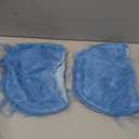 2 Pack Blue Fluffy Costume Wig - Funky Crazy Hair Hat Thing Costume Wig for Reading Week, Halloween, and Theme Parties