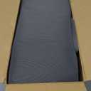 Favoyard Outdoor Seat Cushion Set 24 x 24 Inch Waterproof & Fade Resistant Patio Furniture Cushions with Removable Cover Deep Seat & Back Cushion with Handle and Adjustable Straps for Chair Sofa Couch (Dark Gray)