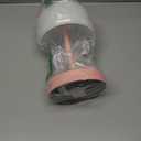 Oneach Portable Cordless Table Lamp, Rechargeable Battery Powered Lamp with Opal Glass Shade, 3Way Dimmable LED Touch Mushroom Table Lamp for Bedroom, Bedside, Living Room, Dining Room, Patio, Pink