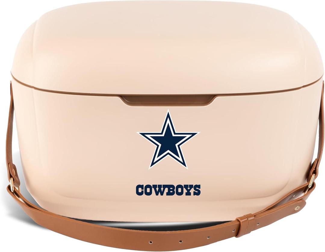 The Memory Company | Licensed NFL Team Logo Retro Rounded Cooler,Dallas Cowboys