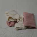 Buryeah 7 Pcs Baby Photoshoot Props Wrap Kit Includes 3 Pcs 66.9 x 35.4'' Newborn Photography Props 4 Pcs Baby Flower Headband Photo Supplies for Boy Girl Infant Toddler