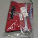 FUAMEY Dog Coat for Large Dogs,Waterproof Dog Winter Jacket with Harness Built in Puppy Cold Weather Coats Reflective Pet Vest with Zipper Warm Fleece Dogs Snowsuit Windproof XL (XL(chest:30in, Christmas)