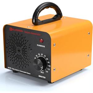 Ozone Generator  80,000mg/h High-Capacity O3 Air Purifier for Odor Control Home, Kitchen, Car, Office, Basement, Pets, and Smoke  Covers Up to 6,000 Sq Ft