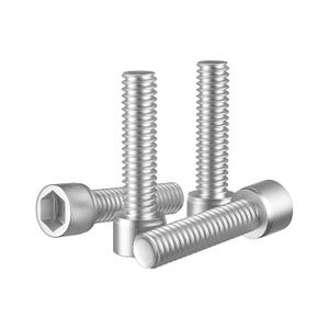 1/4-20 x 1-1/4" Socket Head Cap Screws Bolts, Allen Socket Drive, Stainless Steel 18-8 (304), Full Thread, 55 PCS
