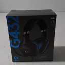 Logitech G432 Wired Gaming Headset, 7.1 Surround Sound, DTS Headphone:X 2.0, Flip-to-Mute Mic, PC (Leatherette) Black/Blue
