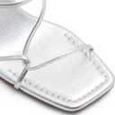 ALDO womens Meagan (6, Silver)