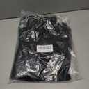 MAOECO Womens Fashion Overalls Denim Dress Loose Casual Sleeveless Mini Pinafore Jean Romper Summer 2025 Outfits High Roller Skirtall Black L