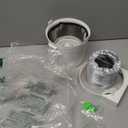 VIWINVELA 3 IN 1 Indoor Dryer Vent Kit Filter Bucket for Electric Dryer with 4-Inch by 8-Feet Proflex Duct (Silver)