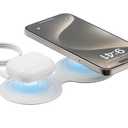 Travel Smart 2 Device Magnetic 15W Wireless Charger: Magnetic Mount, Cord Length 3 ft