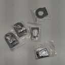 Shimeyao 6 Pcs Rear View Mirror Three Metal Bracket Adapters Rear View Mirror Bracket Adapter to Fit Other Oscillating Accessories