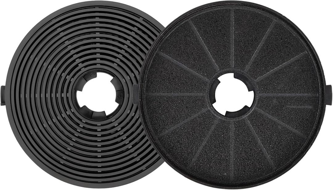 2 Packs Ductless Range Hood Filters, Charcoal Filters Replacement for Weceleh 30 inch Wall Mount Range Hood Model 303 Carbon Filters for Recirculation Easy Installation Set of 2