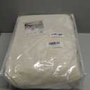 H.VERSAILTEX Real Velvet Plush 3 Piece Stretch Sofa Covers Couch Covers for 2 Cushion Couch Loveseat Covers Width Up to 72 Inch Feature Thick Soft Stay in Place (Medium Sofa, Ivory)