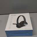 TECKNET Wireless Headset, Bluetooth Headset with AI Noise Cancelling Microphone - Rechargeable Bluetooth V5.2 Headphones, 50H Playtime & Mic Mute, On Ear Headphones for Trucker/Remote Work/Call Center (Deep Black)