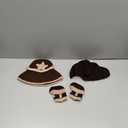 Newborn Baby Photography Props Boy Girl Photo Shoot Outfits Crochet Knitted Clothes Cowboy Hat Pants Photography Shoot