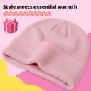 YMYDYFC Baby Beanie 3Pack Toddler Beanie Infant Knit Hat Baby Winter Hats for Boy Girl Winter Clothes Warm Knit Cap 0-6Years (M)