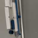 POOPLE Swimming Pool Brush with Pole, 16ft Aluminum Telescopic Pool Poles and 18inch Polished Nylon Bristles Pool Brushes Head for Cleaning Pool Walls