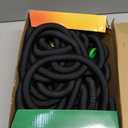Flexi Hose Expandable Garden Hose with 8 Function Nozzle, 150FT - Lightweight Retractable Garden Hose, Water Hose - No-Kink Flexibility, 3/4 Inch Solid Brass Fittings and Double Latex Core
