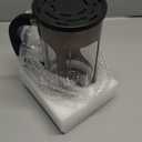 Veken French Press Coffee Maker 34oz, No Plastic Touching Cafe,Thickened Glass Stainless Steel Brewer, Cold Brew Cafetera Tea pot for Kitchen Travel Camping, Gifts, Decor, Bar Accessories, Dark Pewter