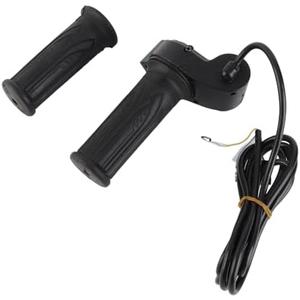 Electric Grip, 1 Pair Throttle Grip Handlebar with LED Display Screen for Cars Scooter
