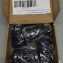 4pcs Arrays for Ionic Foot Bath Detox Machine, Replacement Array each with 10 Stainless Steel Coils Double Layered + 6.35mm Adapter for Home Massage Beauty Salon Ionic Foot Spa