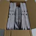 Insulated Shipping Boxes with Liners, 8 Pack 7'' x 6'' x 10'' Small Cold Shipping Boxes, for Perishable Frozen Food Shipping, White (TB7610L-8) (7x6x10'')