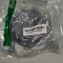 Goughnuts  Dog Toys for Aggressive Chewers | Virtually Indestructible Dog Toys for Medium Breeds Such as Pit Bulls | Heavy Duty Dog Toy | Black (Medium, 30-70 Lbs (Original Size), Toughest HD Pro 50)