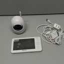 ANMEATE 6 Inch Baby Monitor with Camera and Audio - No WiFi, 48-Hour Battery, Thermal Sensor, Remote Pan/Tilt/Zoom, Two-Way Talk, Lullabies&White Noise, 1000ft Range