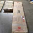 Backyard Discovery Belmont Cedar Wood Swing Set with Wave Slide, Play Deck, Rock Wall Ladder, Snack Bar Window, Shaded Picnic Area, Bench, Belt Swings, Trapeze, Sandbox Area, Canopy, Outdoor Playset (Large, Green)